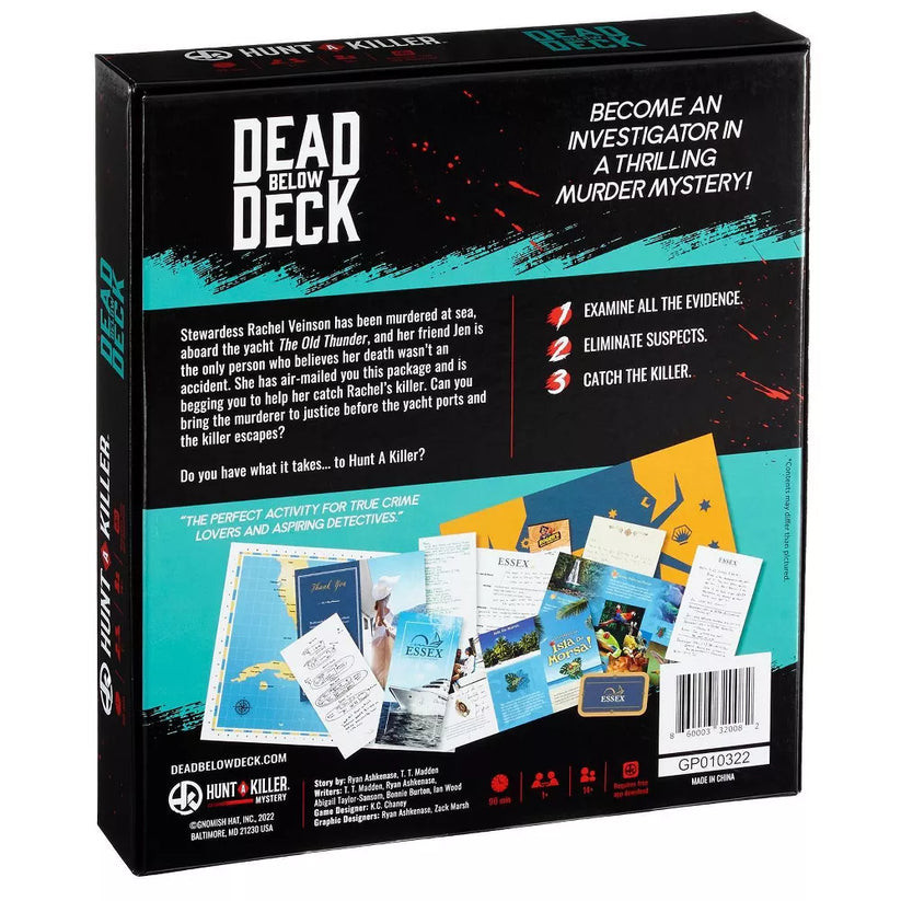 Hunt A Killer : Dead Below Deck